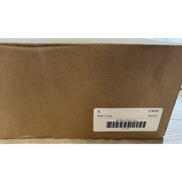 Kuru Stride Slip On Shoes Athletic Sneakers Jet Black / Slate Gray Sz US: 8 W - Picture 6 of 6